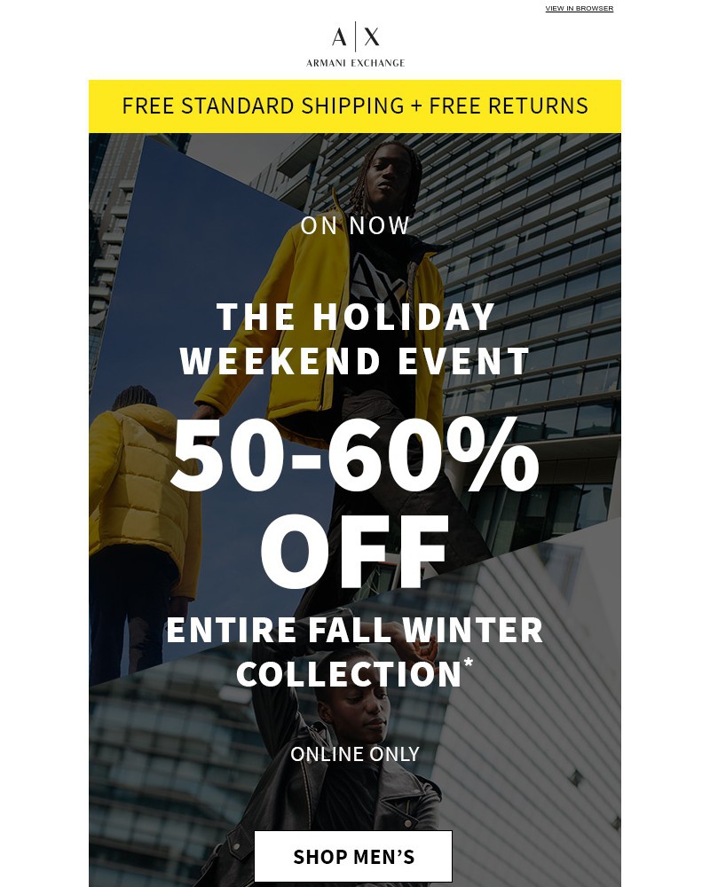 Screenshot of email with subject /media/emails/dont-miss-the-holiday-weekend-event-50-60-off-077f12-cropped-744071cc.jpg