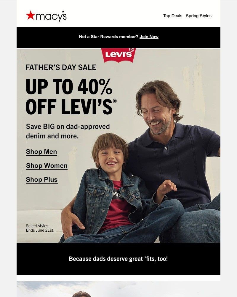Screenshot of email sent to a Macy's Cart abandoner
