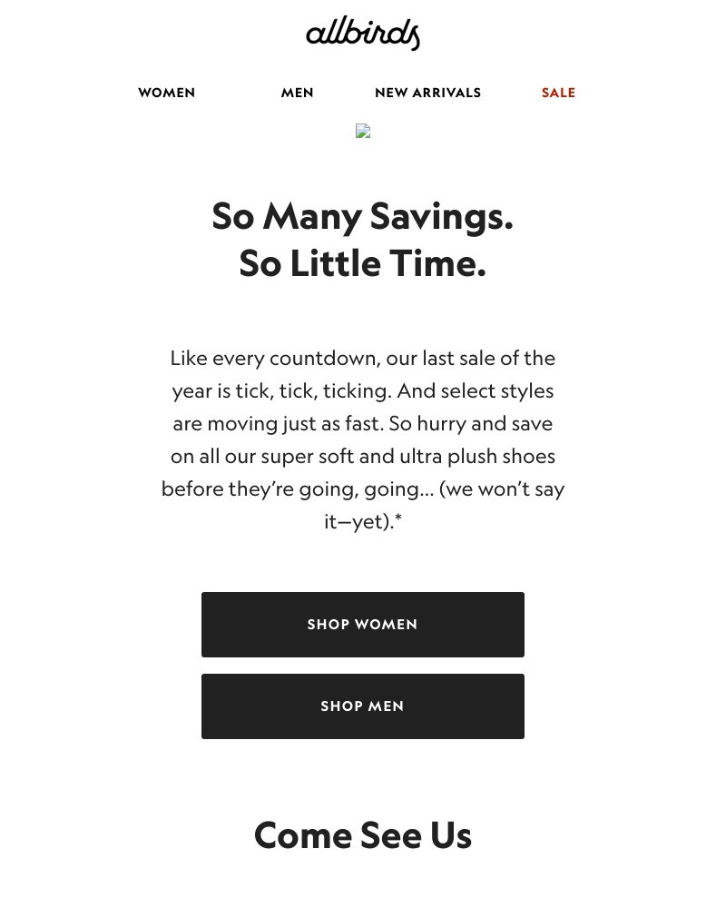 Screenshot of email with subject /media/emails/dont-sleep-on-our-end-of-season-sale-4ae8c7-cropped-560a8d43.jpg