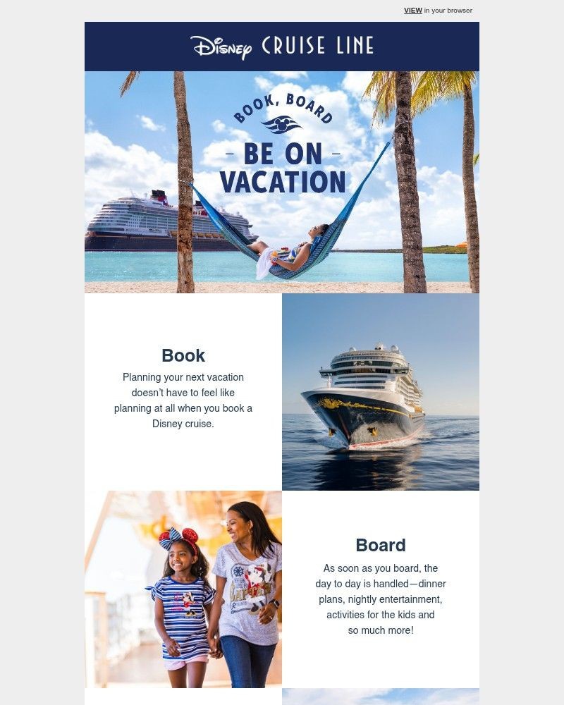 Screenshot of email sent to a Walt Disney World Resort Registered user