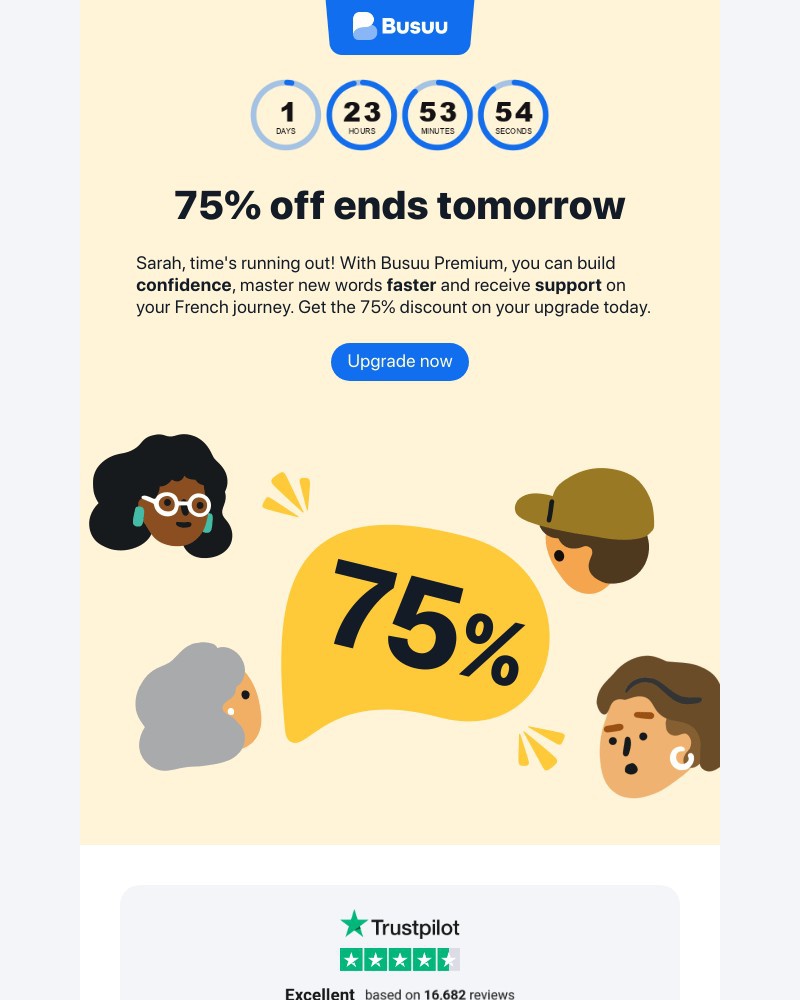 Screenshot of email with subject /media/emails/dont-wait-75-off-ends-tomorrow-7fee33-cropped-9b9e56ca.jpg