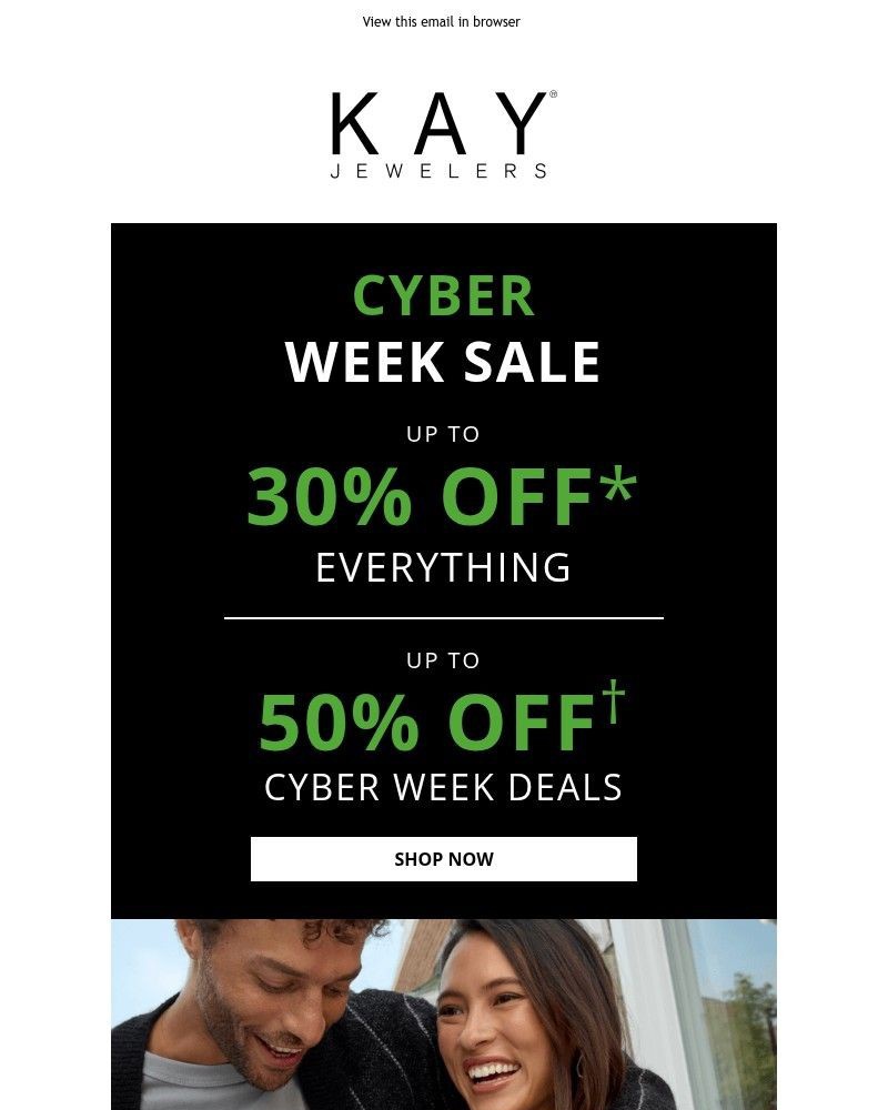 Screenshot of email with subject /media/emails/dont-wait-cyber-week-saleup-to-30-off-everything-b02257-cropped-00c394c5.jpg