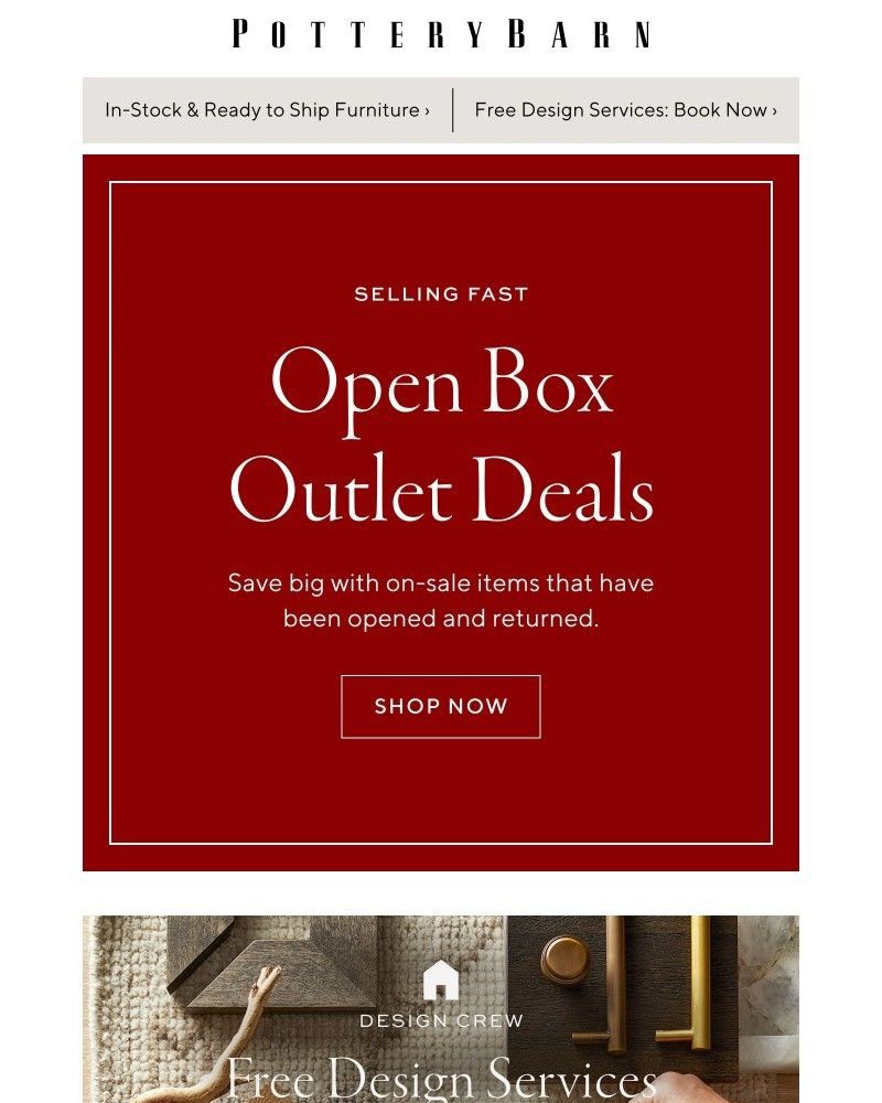 Screenshot of email with subject /media/emails/dont-wait-open-box-outlet-deals-inside-872e49-cropped-8415916e.jpg