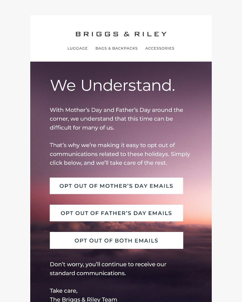 Screenshot of email with subject /media/emails/dont-want-mothers-day-or-fathers-day-emails-a46a36-cropped-59594eae.jpg