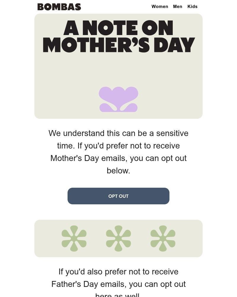 Screenshot of email with subject /media/emails/dont-want-mothers-or-fathers-day-emails-75e56f-cropped-c81be5ce.jpg