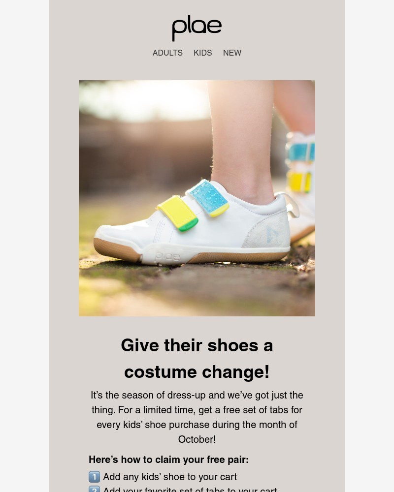 Screenshot of email with subject /media/emails/dress-up-their-shoes-free-tabs-with-every-kids-pair-ba2d81-cropped-81c1766c.jpg
