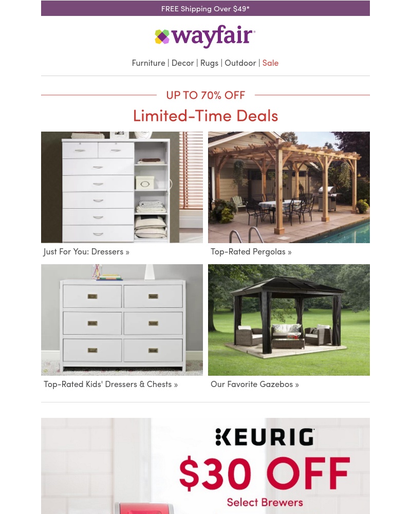 Screenshot of email with subject /media/emails/dressers-we-found-for-y-o-u-treat-yourself-cropped-395fa9d7.jpg