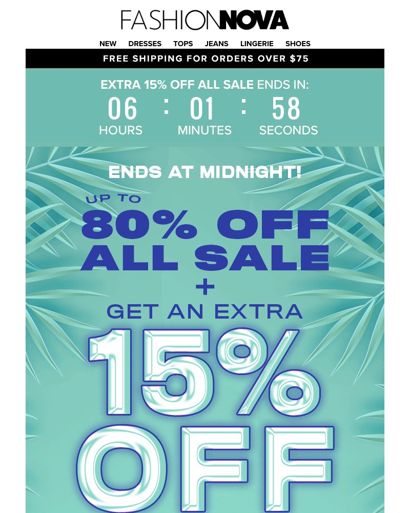Screenshot of email with subject /media/emails/e-x-t-r-a-15-off-all-sale-items-7a1a91-cropped-e67968b7.jpg