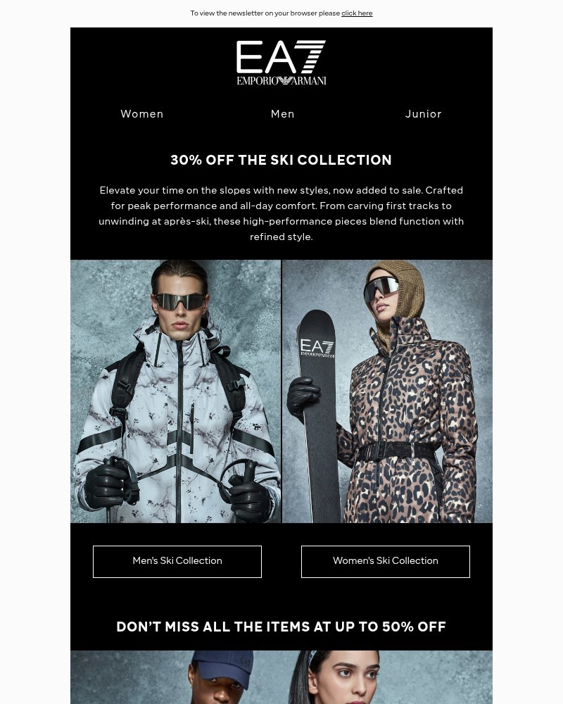Screenshot of email with subject /media/emails/ea7-ski-collection-now-30-off-a6e19d-cropped-73dd735d.jpg