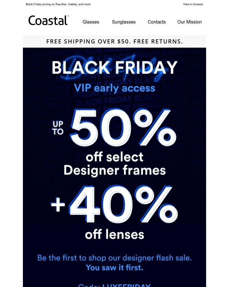 Screenshot of email with subject /media/emails/early-access-designer-frames-sale-91635a-cropped-8a053659.jpg