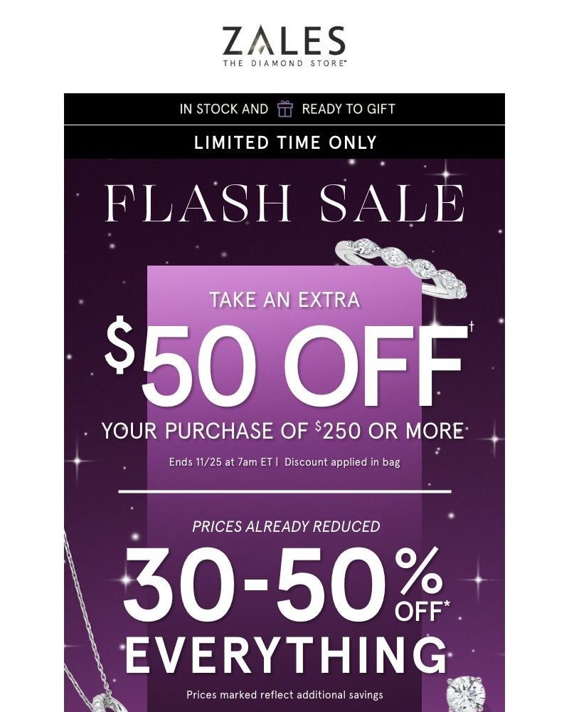 Screenshot of email with subject /media/emails/early-access-extra-50-off-flash-sale-starts-now-97ec97-cropped-8bb4223f.jpg
