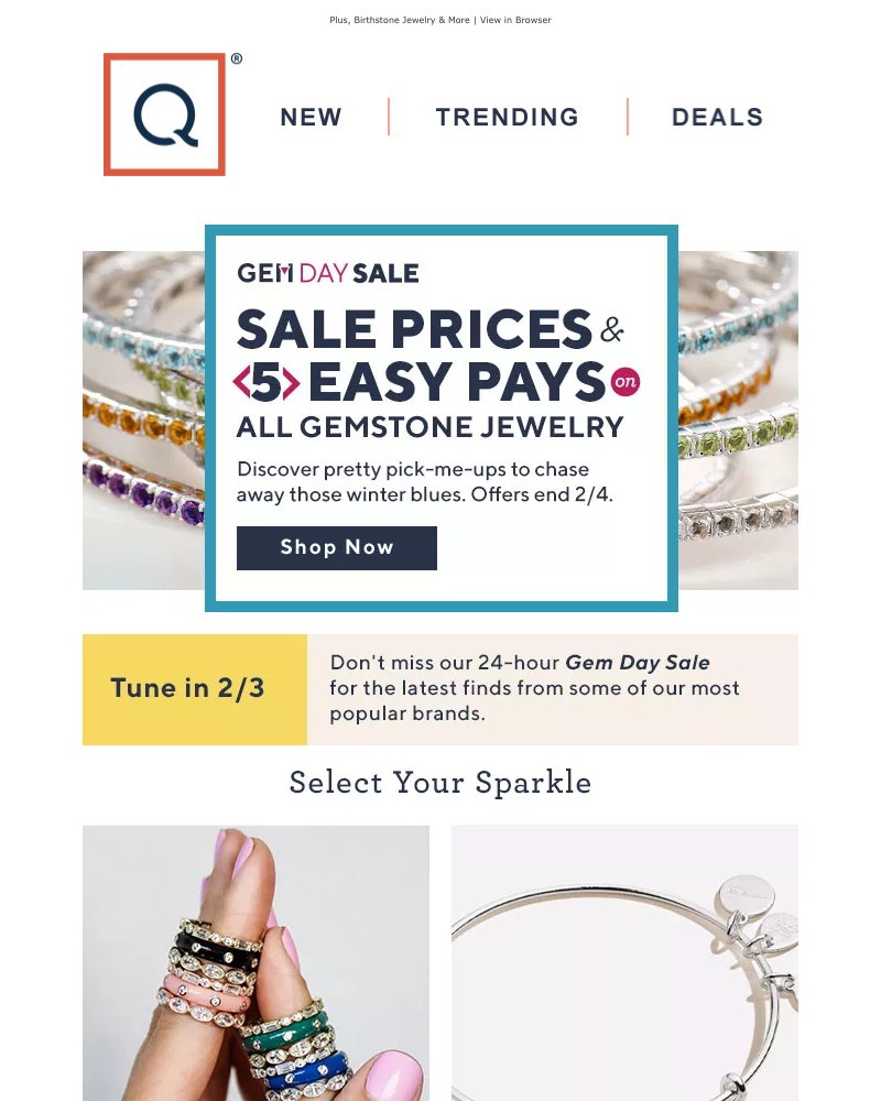 Screenshot of email with subject /media/emails/early-access-gem-day-sale-5-easy-pays-b8fa06-cropped-d2096524.jpg