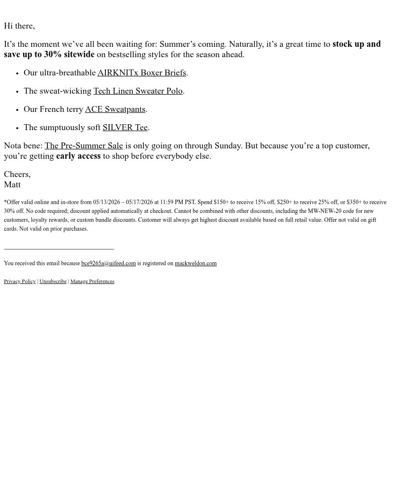 Screenshot of email with subject /media/emails/early-access-the-pre-summer-sale-83f407-cropped-d2ace7a9.jpg