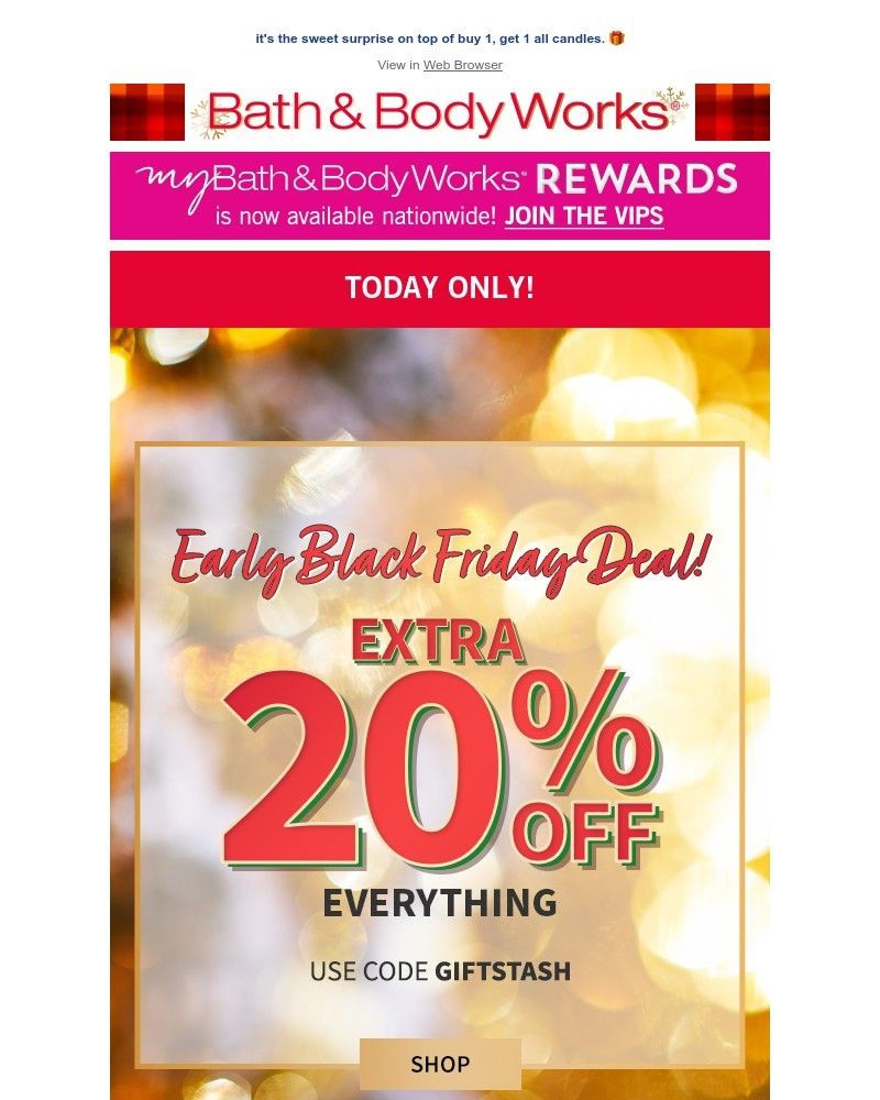 Screenshot of email with subject /media/emails/early-black-friday-deal-extra-20-off-everything-today-only-f4bda5-cropped-38b66d36.jpg