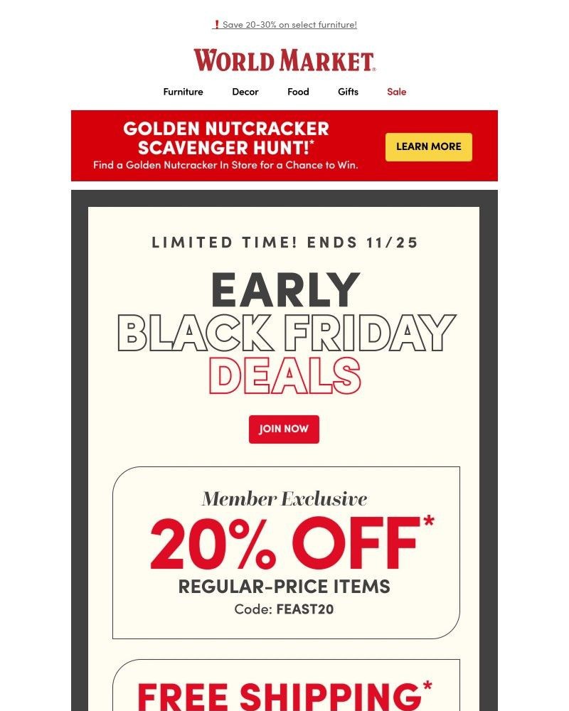 Screenshot of email with subject /media/emails/early-black-friday-deals-20-off-free-gift-4cb7a1-cropped-ab6df577.jpg