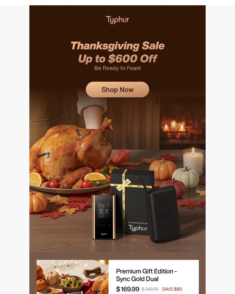 Screenshot of email with subject /media/emails/early-thanksgiving-sale-save-up-to-600-48c7f3-cropped-68cd79b4.jpg
