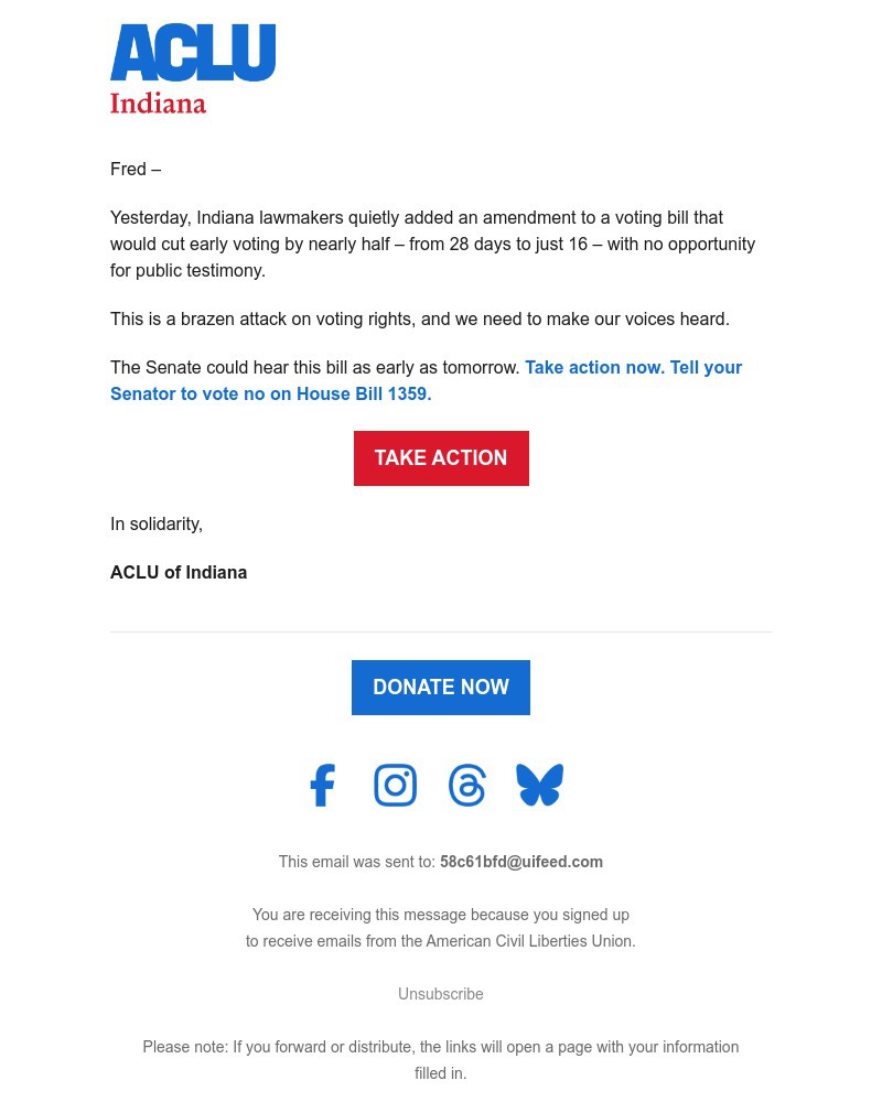 Screenshot of email with subject /media/emails/early-voting-could-be-cut-in-half-1733cd-cropped-61ca2444.jpg