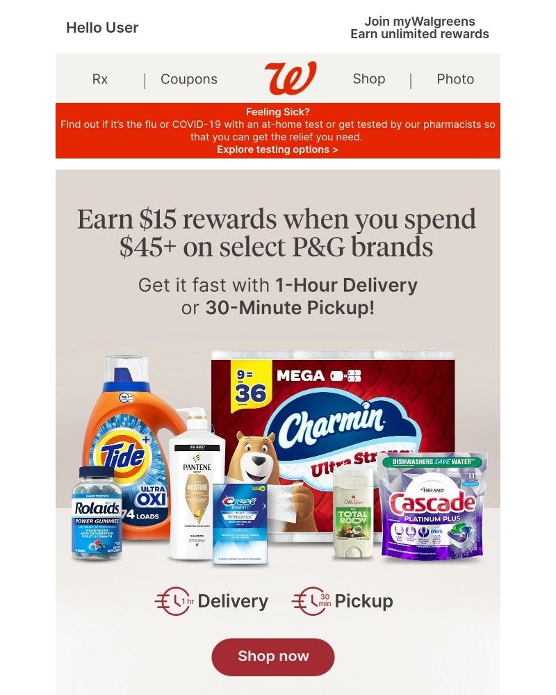 Screenshot of email with subject /media/emails/earn-15-rewards-on-select-pg-products-9cd388-cropped-c8069de4.jpg