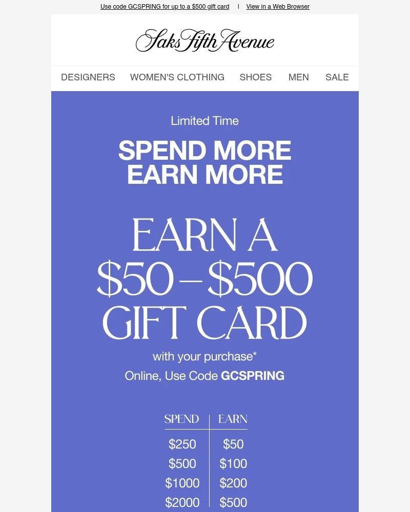 Screenshot of email with subject /media/emails/earn-a-50500-gift-card-with-your-purchase-today-53d6f6-cropped-5ccb64b5.jpg
