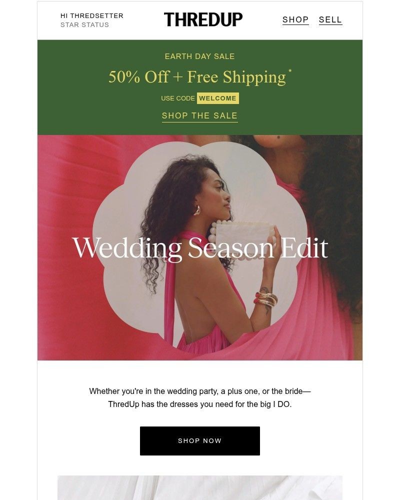 Screenshot of email with subject /media/emails/earth-day-sale-50-off-free-shipping-6768ea-cropped-51de265b.jpg