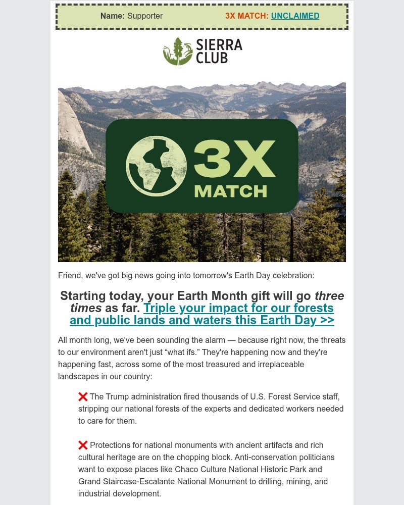 Screenshot of email with subject /media/emails/earth-month-just-got-bigger-3x-match-inside-146fc0-cropped-ba0d13ce.jpg