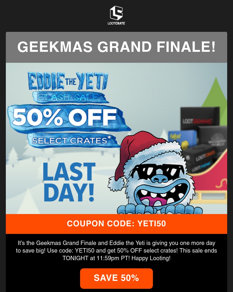 Screenshot of email with subject /media/emails/eddie-the-yeti-flash-sale-ends-today-cropped-6d759f73.jpg