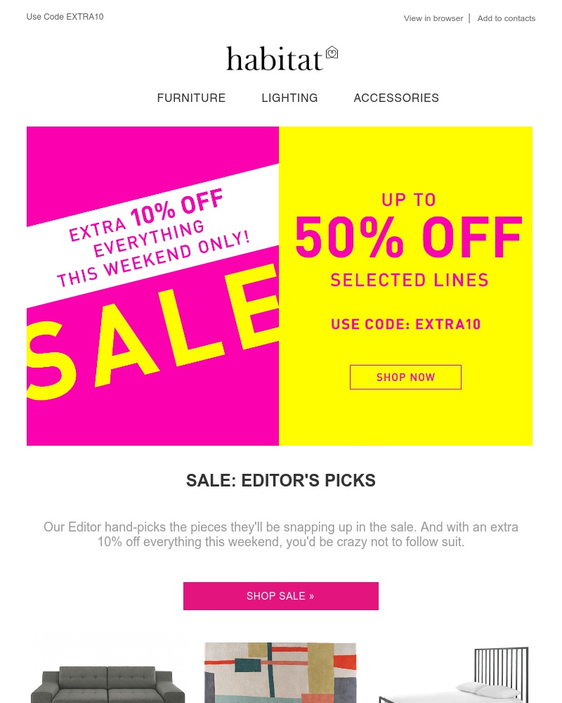 Screenshot of email with subject /media/emails/editors-picks-10-off-everything-including-sale-cropped-f11221d5.jpg