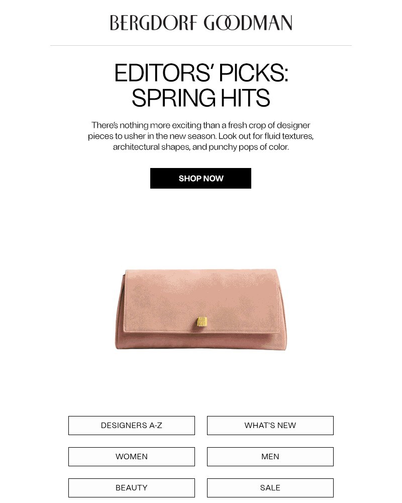 Screenshot of email with subject /media/emails/editors-picks-spring-hits-e2482c-cropped-e205cf84.jpg