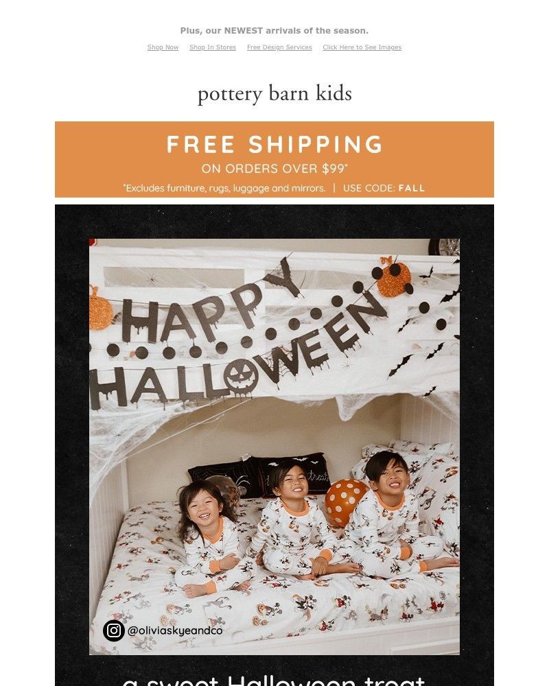 Screenshot of email with subject /media/emails/eek-kids-halloween-pajamas-are-selling-fast-6ce2c3-cropped-c7bd6008.jpg