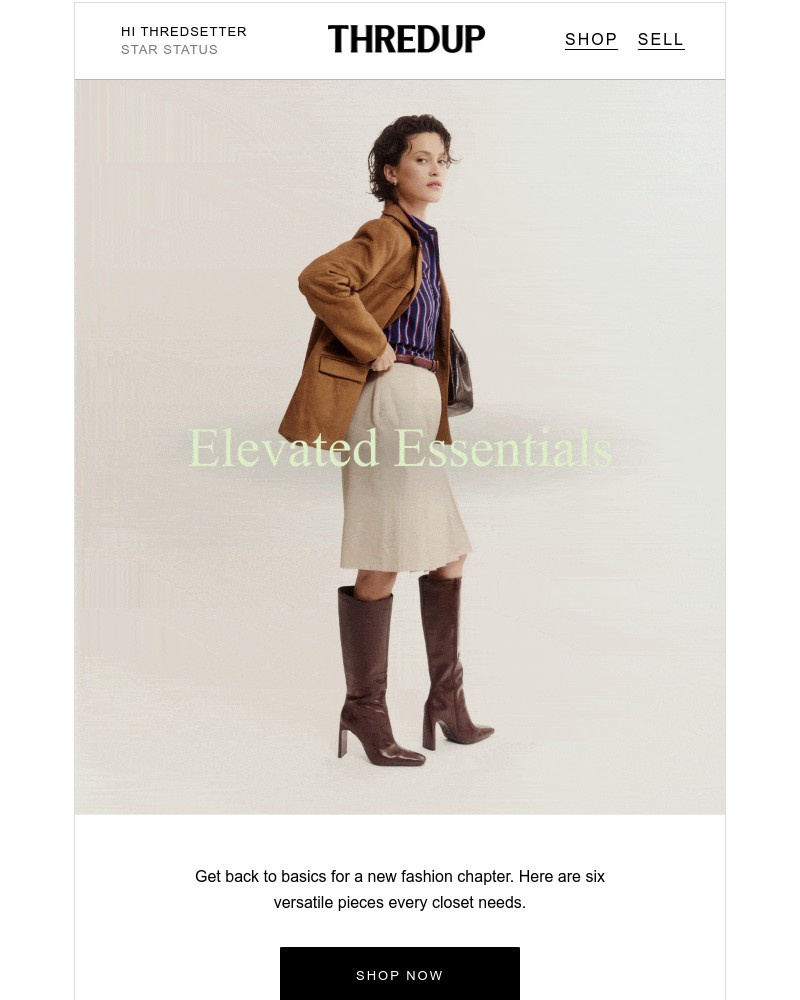 Screenshot of email sent to a Mercari Registered user