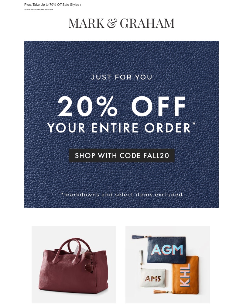 Screenshot of email with subject /media/emails/email-exclusive-20-off-everything-including-100s-of-new-arrivals-6e7fca-cropped-3fdcd3fe.jpg