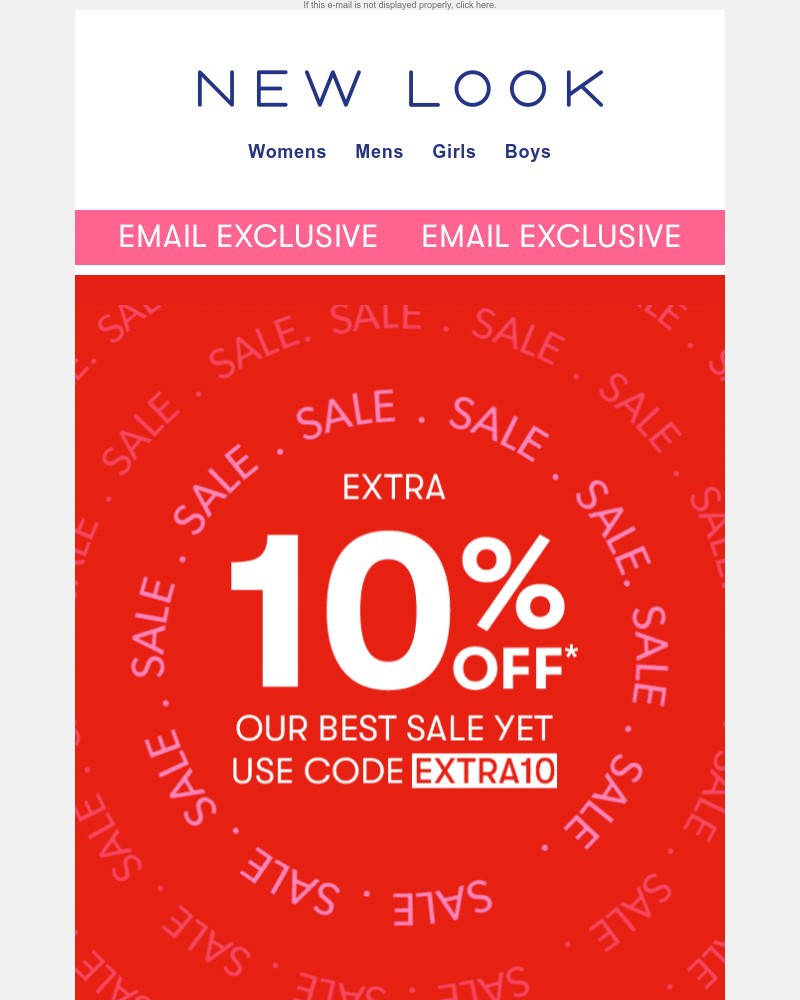 Screenshot of email with subject /media/emails/email-exclusive-extra-10-off-sale-5cb43d-cropped-3313c0b8.jpg