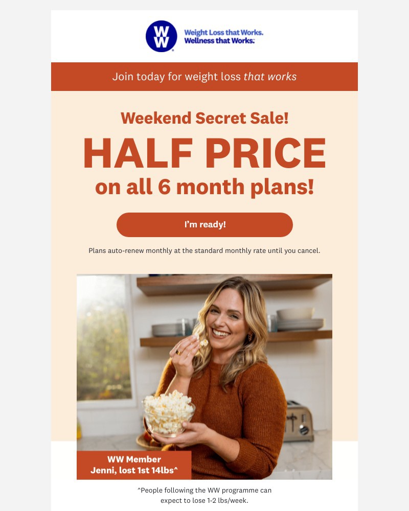 Screenshot of email with subject /media/emails/email-exclusive-half-price-sale-this-weekend-only-f36484-cropped-caa05188.jpg