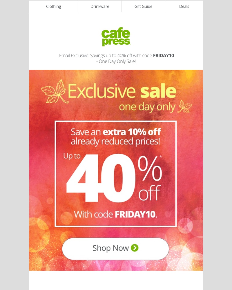 Screenshot of email with subject /media/emails/email-exclusive-save-up-to-40-off-your-order-with-special-promo-code-ec508d-cropp_RE75KWj.jpg