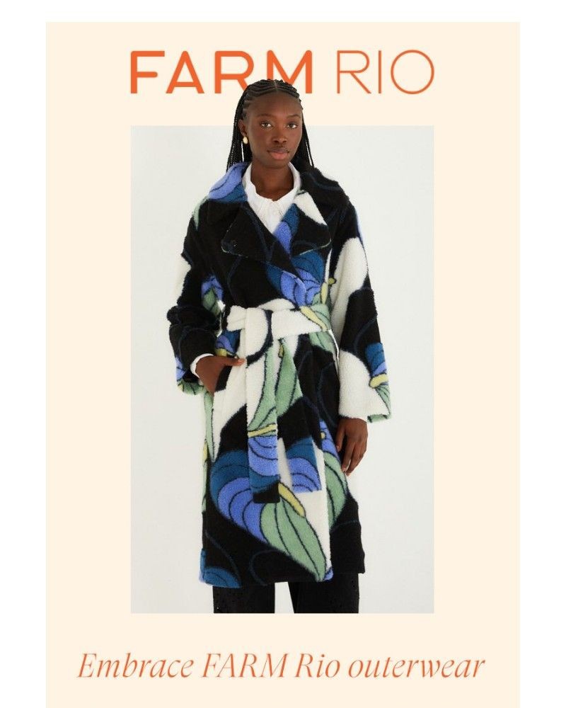 Screenshot of email sent to a Farm Rio Newsletter subscriber