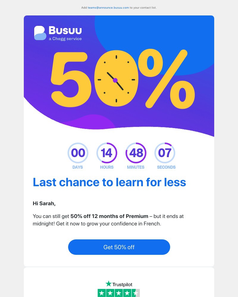 Screenshot of email with subject /media/emails/ending-now-50-off-d0a1e6-cropped-478d01a7.jpg