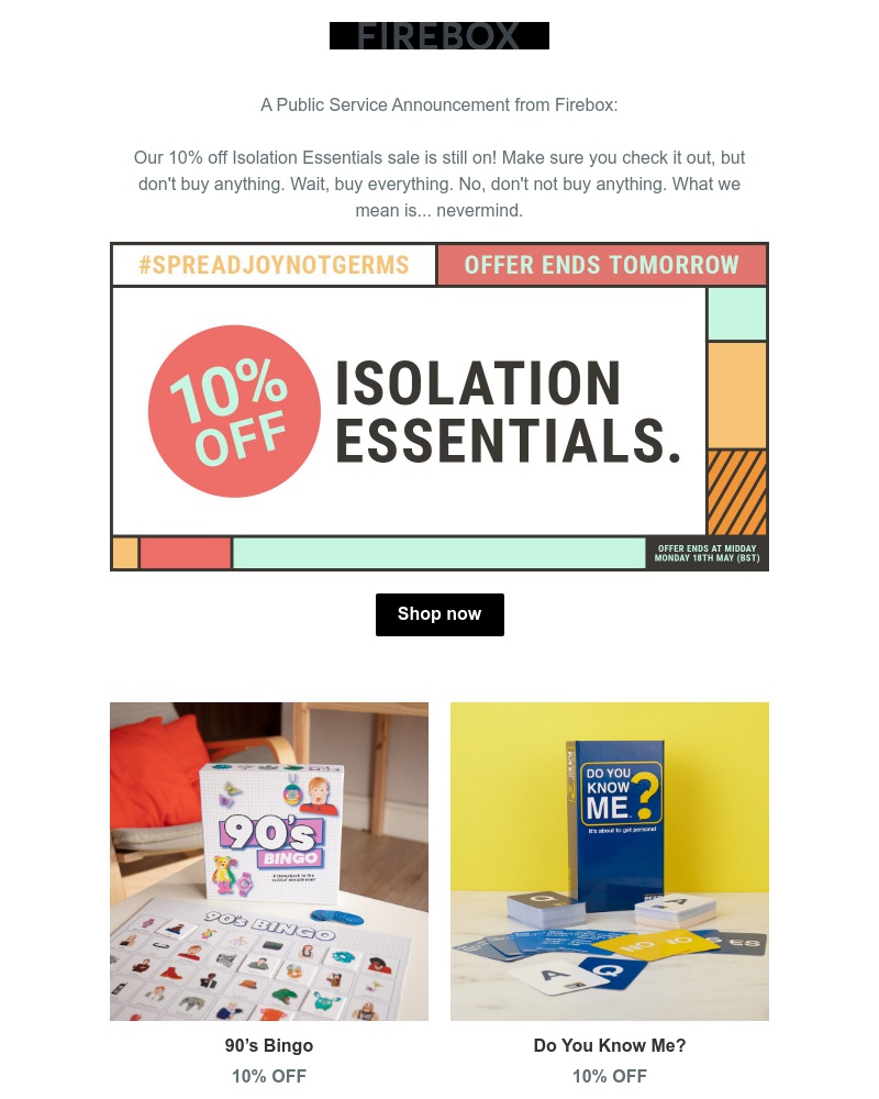 Screenshot of email with subject /media/emails/ending-soon-10-off-on-isolation-essentials-cropped-f5574f20.jpg