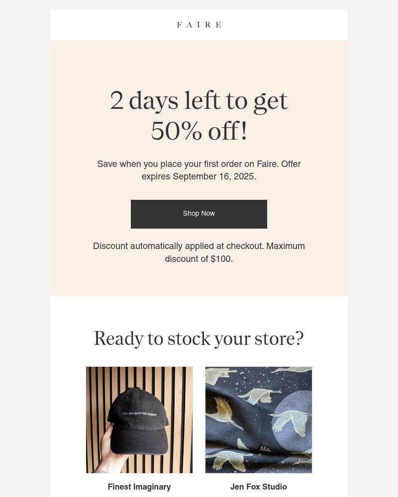 Screenshot of email with subject /media/emails/ending-soon-your-50-off-welcome-discount-37bf90-cropped-440907cf.jpg