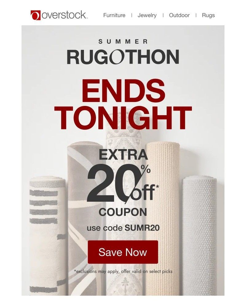 Screenshot of email with subject /media/emails/ending-tonight-extra-20-off-rugs-35e27a-cropped-f5d42c9c.jpg