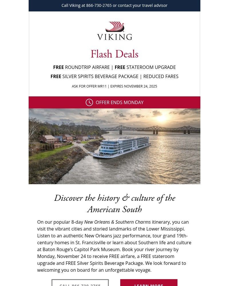 Screenshot of email with subject /media/emails/ends-monday-free-airfare-on-a-mississippi-river-voyage-6c5033-cropped-1d4e2355.jpg