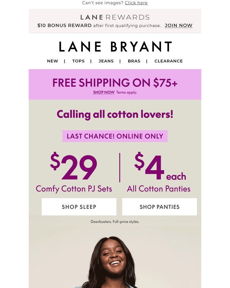 Screenshot of email with subject /media/emails/ends-now-29-cotton-pj-sets-4-cotton-panties-cdfb4f-cropped-6a169862.jpg