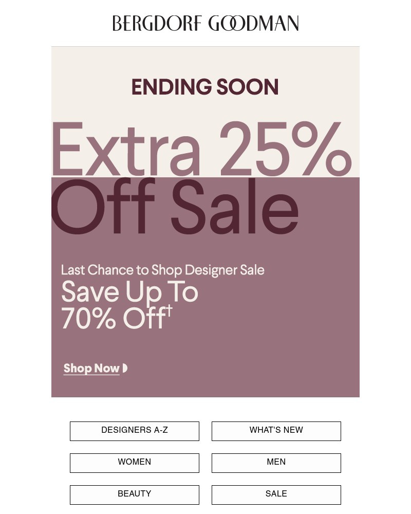 Screenshot of email with subject /media/emails/ends-soon-extra-25-off-designer-sale-e61dfa-cropped-d6976de5.jpg