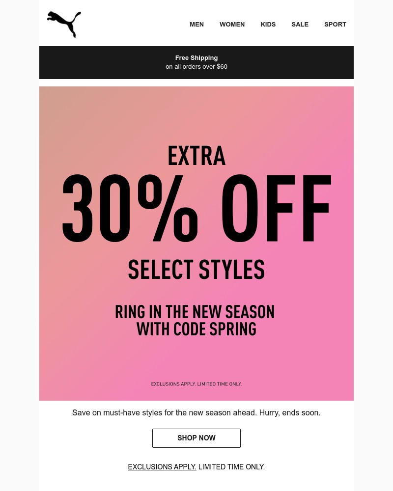 Screenshot of email with subject /media/emails/ends-soon-extra-30-off-c9eeb0-cropped-efbb3693.jpg