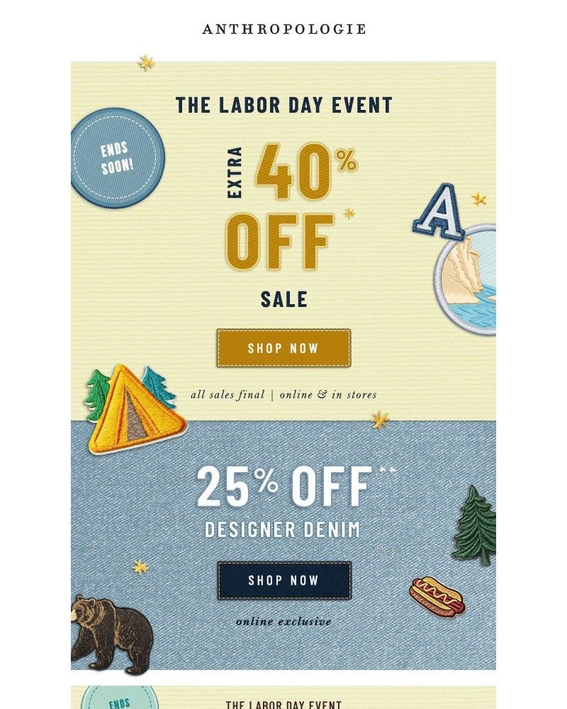 Screenshot of email with subject /media/emails/ends-soon-extra-40-off-sale-710ab4-cropped-76d8f66b.jpg