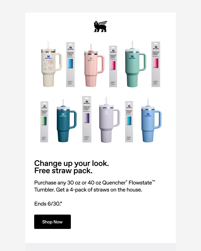 Screenshot of email sent to a Stanley Newsletter subscriber