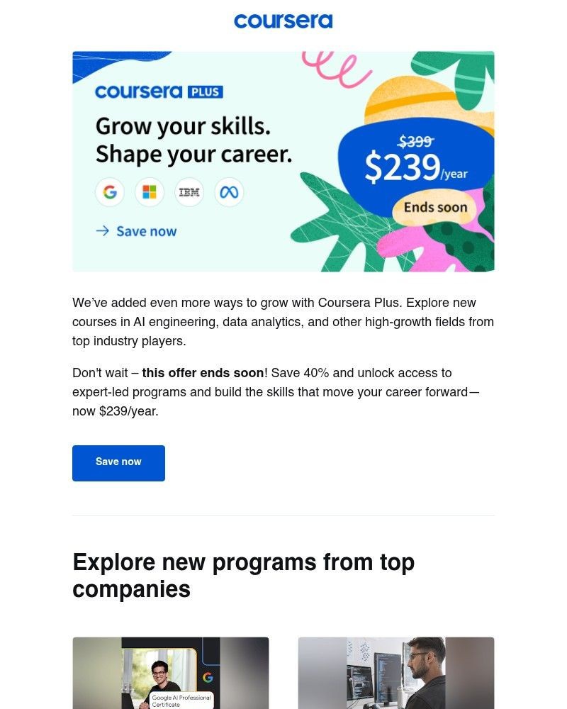 Screenshot of email with subject /media/emails/ends-soon-save-40-off-new-courses-and-new-skills-38c61b-cropped-2b049846.jpg