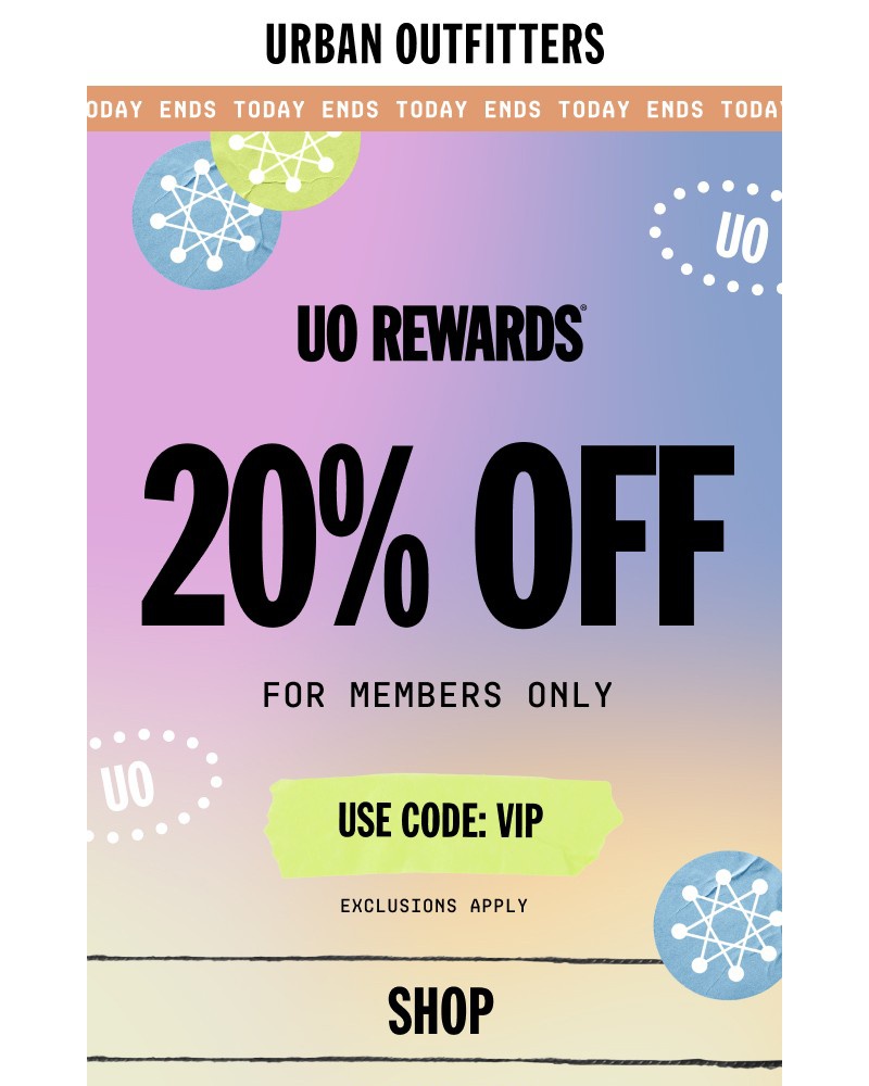 Screenshot of email with subject /media/emails/ends-today-20-off-members-a25dee-cropped-cc42d012.jpg