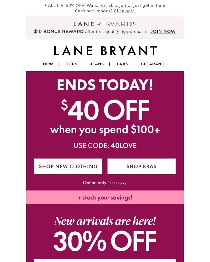 Screenshot of email with subject /media/emails/ends-today-40-off-100-to-stack-w-30-off-c7176f-cropped-70b6f3a0.jpg