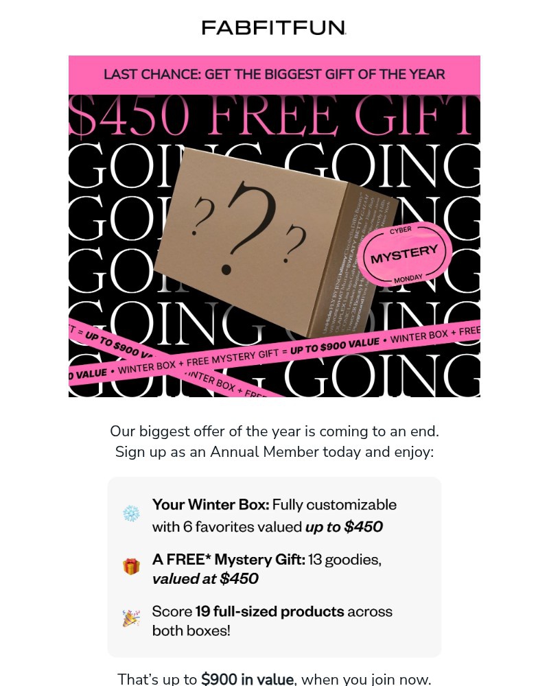 Screenshot of email with subject /media/emails/ends-today-450-mystery-gift-f19ee1-cropped-7583557b.jpg