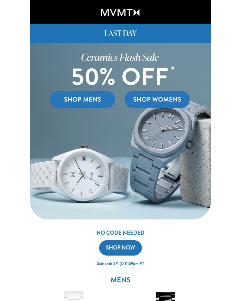 Screenshot of email with subject /media/emails/ends-today-50-off-ceramics-fdc95d-cropped-c89671f0.jpg